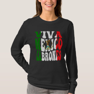 Mexikanische Flagge Viva Mexiko Stolz Unabhängigke T-Shirt