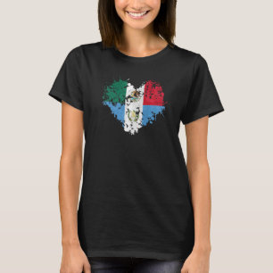 Mexikanische Flaggenidee für Mexiko Para Mujere T-Shirt
