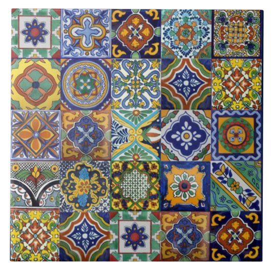 Mexikanische Fliesen (Vorderseite)