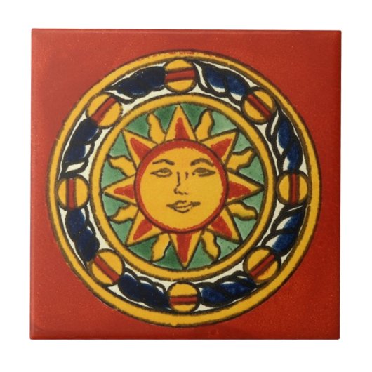 mexikanische Fliesen Handgemalt Backsplash 5 (Vorderseite)