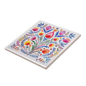 mexikanische Flora Talavera Hacienda Style Tile Fliese (Seite)