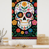 mexikanische Folk Art Design Floral&Geometric Must Poster (Küche)