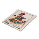 Mexikanische Frauen-Wandmalerei, Text bearbeiten Fliese (Seite)