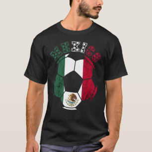 Mexikanische Fußballmannschaft Ball mexikanische F T-Shirt
