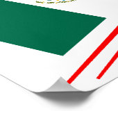 Mexikanische Fußballmannschaft Poster (Ecke)