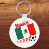 Mexikanische Fußballmannschaft Schlüsselanhänger (Vorderseite)