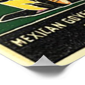 mexikanische Gäste Poster (Ecke)