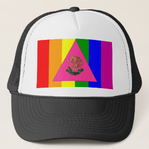 Mexikanische Gay Pride-Flagge Truckerkappe