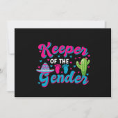 mexikanische Gender Reveal Cinco de Mayo Baby Show Einladung (Vorderseite)