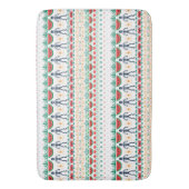 Mexikanische Grafik Frida Kahlos | Badematte (Vorderseite Vertikal)