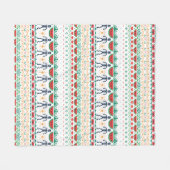 Mexikanische Grafik Frida Kahlos | Fleecedecke (Vorderseite (Horizontal))