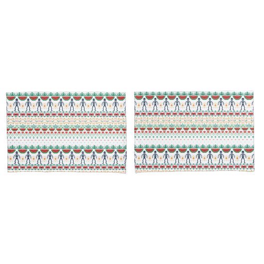 Mexikanische Grafik Frida Kahlos | Kissenbezug (Vorderseite-Set)