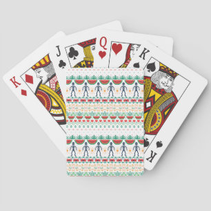 Mexikanische Grafik Frida Kahlos Spielkarten