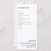 Mexikanische Hochzeitsfeier (Rückseite)