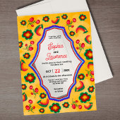 mexikanische Hochzeitsfeier Acryleinladungen