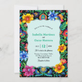 Mexikanische Hochzeitsfeier Einladung (Vorderseite)