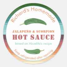 mexikanische Hot Sauce oder scharfe Salsa Jalapeno