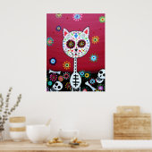 MEXIKANISCHE KATASTROPHE DE LOS MUERTOS POSTER (Küche)