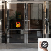 mexikanische Küche Burrito Fensterheber Fensteraufkleber (Büro Tür)