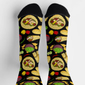 mexikanische Küche Gemusterter Koch Socken (Oben)