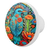 mexikanische Kunst Keramikknauf (Rechts)