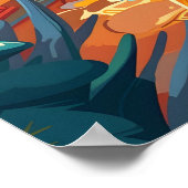 Mexikanische Kunst Poster (Ecke)