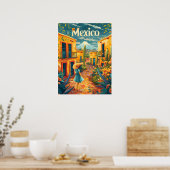 Mexikanische Kunst Poster (Küche)