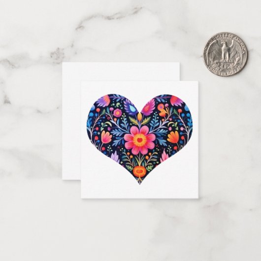 mexikanische Kunstharz-Geschenkkarte Mitteilungskarte (Vorderseite/Rückseite Beispiel)