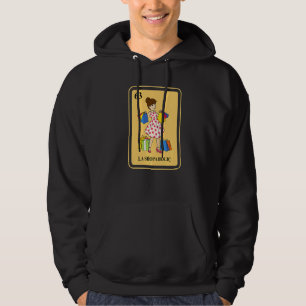Mexikanische La Shopaholic traditionelle Bingo-Kar Hoodie