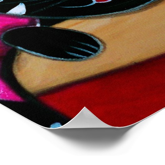 Mexikanische Lady und ihr Katapult Poster (Ecke)