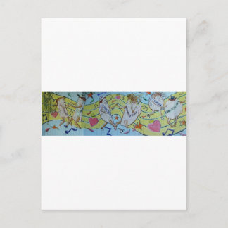 MEXIKANISCHE LEBENSMITTEL POSTKARTE