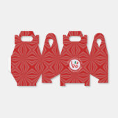 Mexikanische LIEBE Herzenflagge Valentine Personal Geschenkschachtel (Ungefaltet)