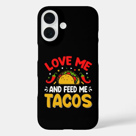 Mexikanische Liebe mich und Fütterte mich mit Taco Case-Mate iPhone Hülle (Rückseite)