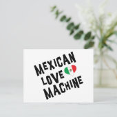 mexikanische Liebe Postkarte (Stehend Vorderseite)