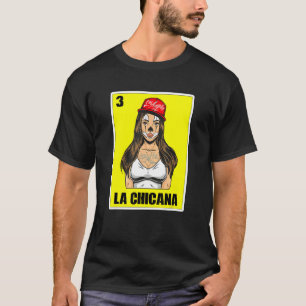 Mexikanische Lotterie für Frauen Usa Chingona La C T-Shirt