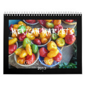 MEXIKANISCHE MÄRKTE, 2013, CALANDER KALENDER (Titelbild)