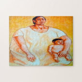 Mexikanische Mauer Murals. Puzzle (Horizontal)