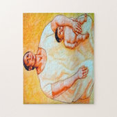 Mexikanische Mauer Murals. Puzzle (Vertikal)