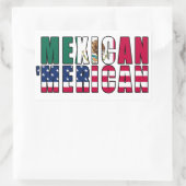 Mexikanische "Merican Fags" - mexikanisch-amerikan Rechteckiger Aufkleber (Tasche)