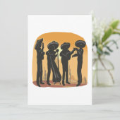 Mexikanische Musik Einladung (Stehend Vorderseite)