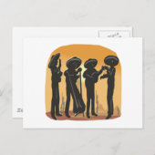Mexikanische Musik Postkarte (Vorne/Hinten)