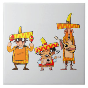 mexikanische Musiker Fliese