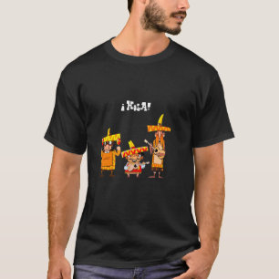 Mexikanische Musiker - Lustige Cartoon T-Shirt