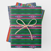 mexikanische Muster Geschenkpapier Set (Beispiel)