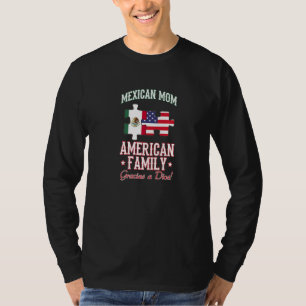Mexikanische Mutter Amerikanische Familie Gracias T-Shirt
