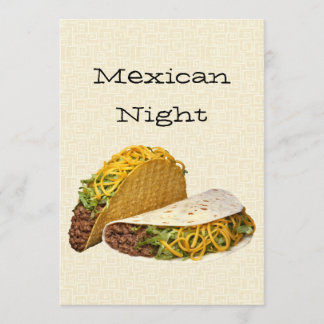 Mexikanische Nacht Einladung
