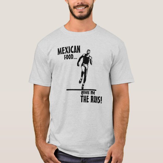 Mexikanische Nahrung T-Shirt (Vorderseite)