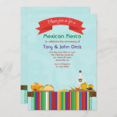 Mexikanische Nahrungsmitteleinladung Einladung (Vorne/Hinten)