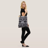 Mexikanische Otomi-Hauseinrichtung Tasche (Am Model)