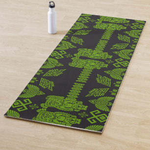 Mexikanische Otomi-Hauseinrichtung Yogamatte